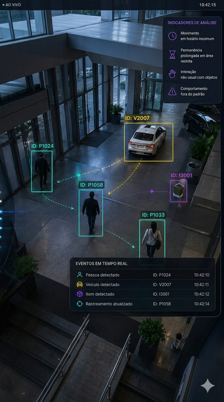 Central vision engine — real-time detection and tracking on camera feeds