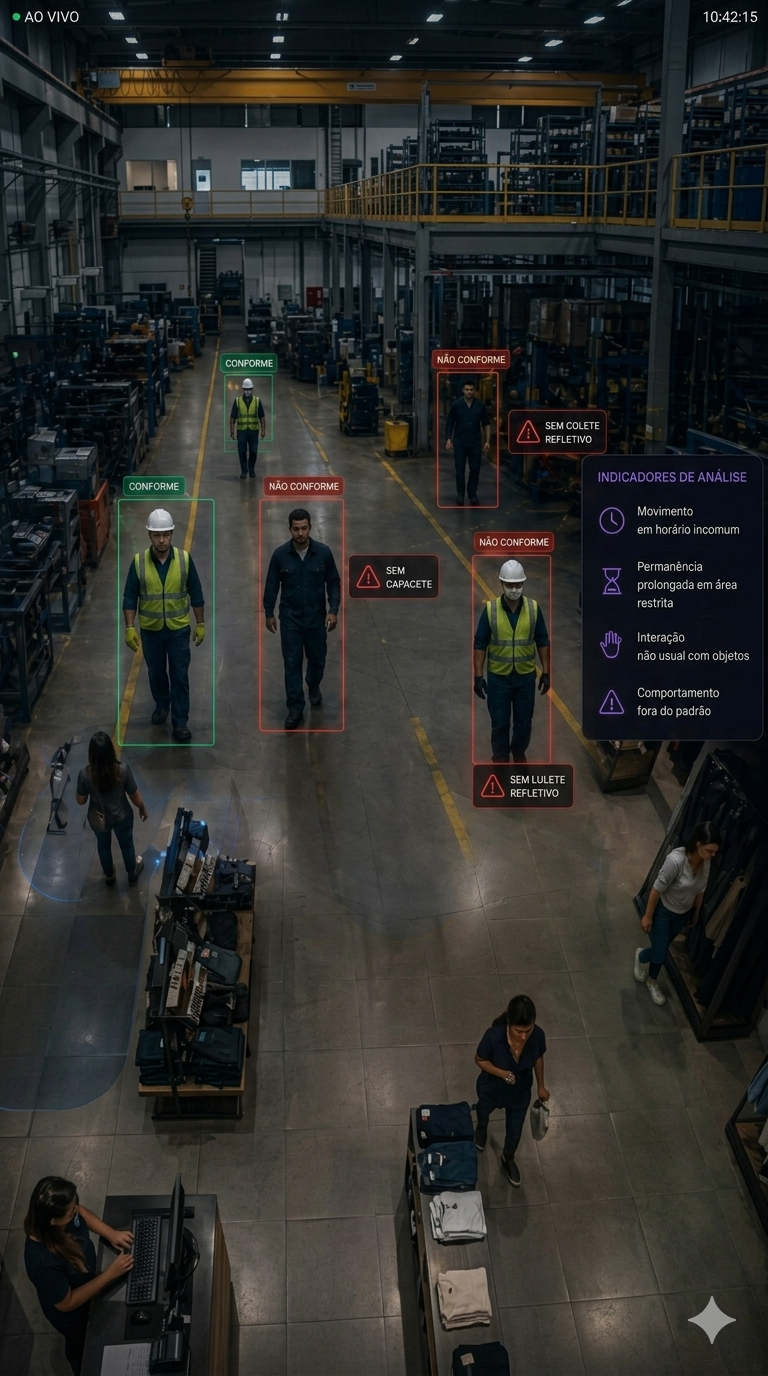PPE and compliance — vision validation and automated alerts